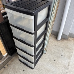 【あげます/プラスチック収納ラック】の画像