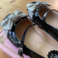 エナメルストラップシューズ　21センチ　発表会　セレモニーの画像