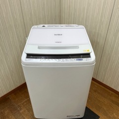 #59 激安8.0kg洗い!! HITACHI ビートウォッシュ 2019年 BW-V80Cの画像
