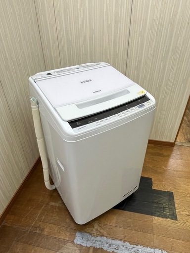 #59 激安8.0kg洗い!! HITACHI ビートウォッシュ 2019年 BW-V80C