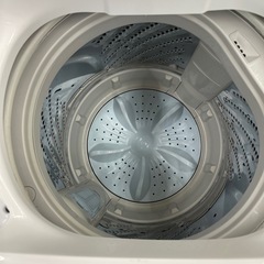 ☆ドリーム荒牧店☆ジモティー割引有☆【クリーニング済】ハイセンス/洗濯機/HW-T45D/4.5kg/2019年製の画像