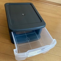 アイリスオーヤマ　　　　　　　　　一段引き出しSS
【グレー】の画像