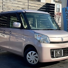 安心の総額表示！車検満たん★スズキスペーシア両側スライドドア禁煙車バックモニター！プッシュスタートetcエコアイドルの画像