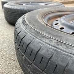 145/80/R12鉄ホイール＋タイヤの画像