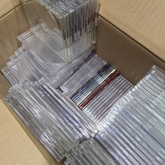 CD／DVDの空ケース（少し薄い）200枚以上　の画像