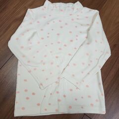 子供服　花柄トップス95cm　スパッツ90cmの画像