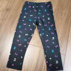 子供服　花柄トップス95cm　スパッツ90cmの画像