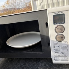 シャープ オ-ブン電子ンレンジ。SHARP RE- S15DJ-Wの画像