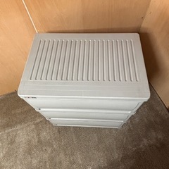 収納ケース3段グレーの画像