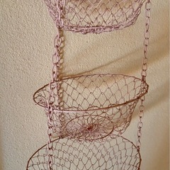 3段吊りカゴの画像