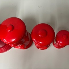 郵便ポスト型の貯金箱と公衆電話型の貯金箱 ぜんぶで5つまとめて！の画像