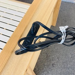 ニトリ　シングルベッド　すのこベット　フレームのみ　コンセント付きの画像