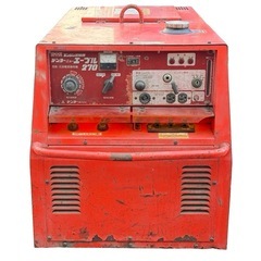 ◯手渡/近隣配達のみ デンヨー エンジン溶接機 発電機 ウェルダー 三相200V 270A ディーゼル 防音 DENYO DCI-270SS-N 中古 ジモティ姫路の画像