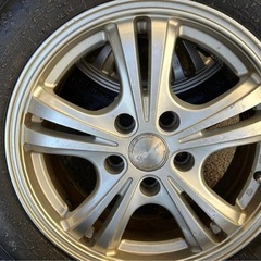 16インチ 冬用タイヤホイールセット 195/65R16 4本セットの画像