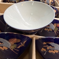 ⭐️清水焼⭐️清水陶苑⭐️茶碗10セット⭐️鶴の画像