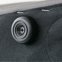 グレーのソファ2〜3人掛け、クッション　3000円の画像