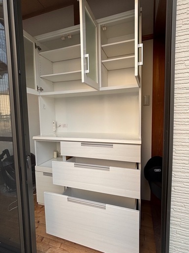 取り引き決定　食器棚　120cm　