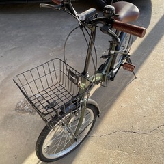 折りたたみ自転車の画像