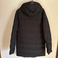 レディース黒ダウンコート　の画像