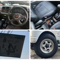 部品取　美車　カスタム多数　シートカバー　ジムニー　JB23の画像