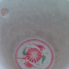 ベトナム　バッチャン焼　箸入れ付き鉢　2個セットの画像