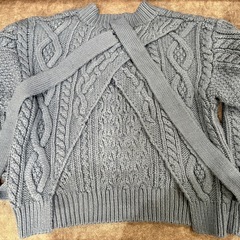 EMODA ニット　ブルー（ネイビー）の画像