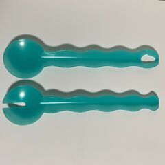 【新品未使用】Tupperware トング（グリーン）の画像