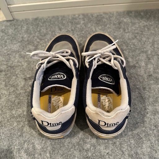 VANS✖️Dime スケートシューズ ネイビー/グレー