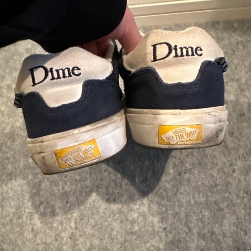 VANS✖️Dime スケートシューズ ネイビー/グレー