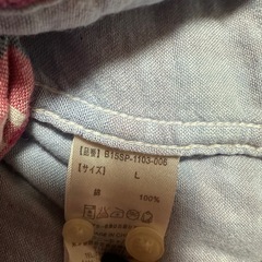 BROWNY（ブラウニー） メンズ チェック柄 ネルシャツ L 綿100% 使用感ありの画像