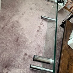 ガラス　テーブル台
の画像