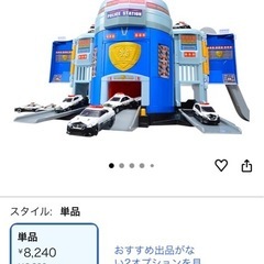トミカ　警察署の画像