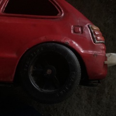 大きなブリキの車　ホンダ　シビック　最後の値下げの画像