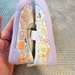 すみっコぐらし　上履き　15センチ　記名なしの画像