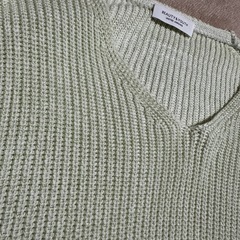 BEAUTY & YOUTH UNITED ARROWS レディース ニットセーター ライトグリーン ML相当 美品の画像