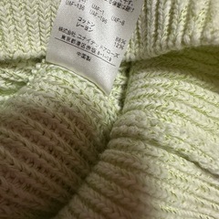 BEAUTY & YOUTH UNITED ARROWS レディース ニットセーター ライトグリーン ML相当 美品の画像