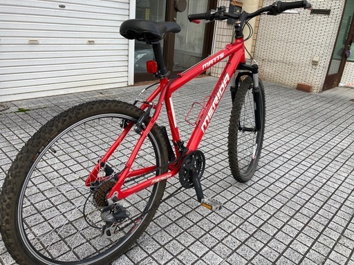 【マウンテンバイク】メリダ製　3x7段変速　26x2.1タイヤ　フロントサスペンション付　若林自転車　膳所店　SALE中❗️