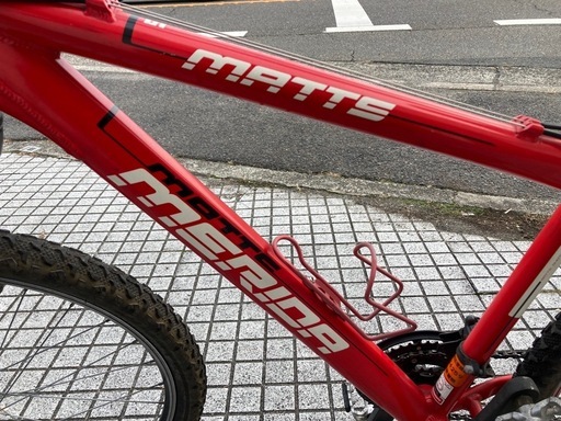 MERIDA メリダマウンテンバイク 26インチ 前サスペンション 21段変速 美品車・新品パーツ多数＞MERIDA・メリダ Spanova R アルミ・MTB 変速