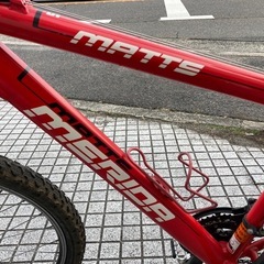 【マウンテンバイク】メリダ製　3x7段変速　26x2.1タイヤ　フロントサスペンション付　若林自転車　膳所店　SALE中❗️の画像