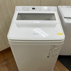 #60 Panasonic 2021年 8.0kg NA-FA80H9 全自動電気洗濯機 人気モデル!!の画像