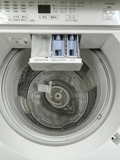 #60 Panasonic 2021年 8.0kg NA-FA80H9 全自動電気洗濯機 人気モデル!!