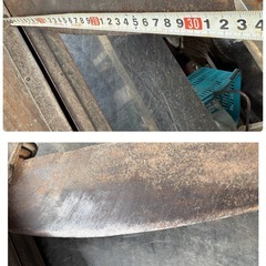 押切　押し切り　藁切　ワラ切り　スライド式　農作業　酪農用　花屋用　古民家具　昭和レトロ　アンティーク　替刃付の画像