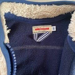 ミキハウス ベスト アウター 90の画像