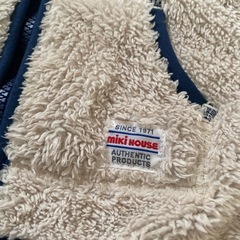 ミキハウス ベスト アウター 90の画像