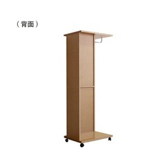 ミラー付き ハンガーラック キャスター付きの画像