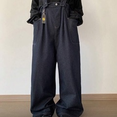 レディース　デニム　オールインワン  ジャンプスーツの画像