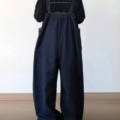 レディース　デニム　オールインワン  ジャンプスーツの画像