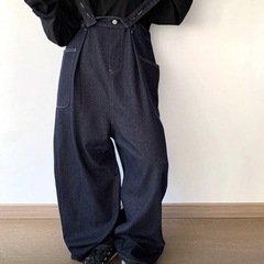 レディース　デニム　オールインワン  ジャンプスーツの画像