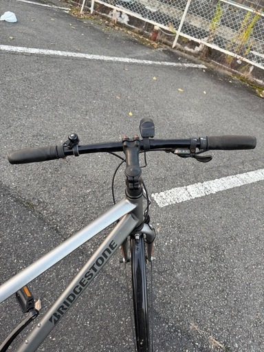通勤 通学用 自転車 ブリヂストン TB1 (2023年モデル) TB482 マットグレー 中古 (防犯登録抹消済み)