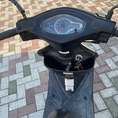 令和8年自賠責、バッテリ新品　アドレスV125 ブラック スクーター　大阪 直接引き取りのみ　ジャンクの画像